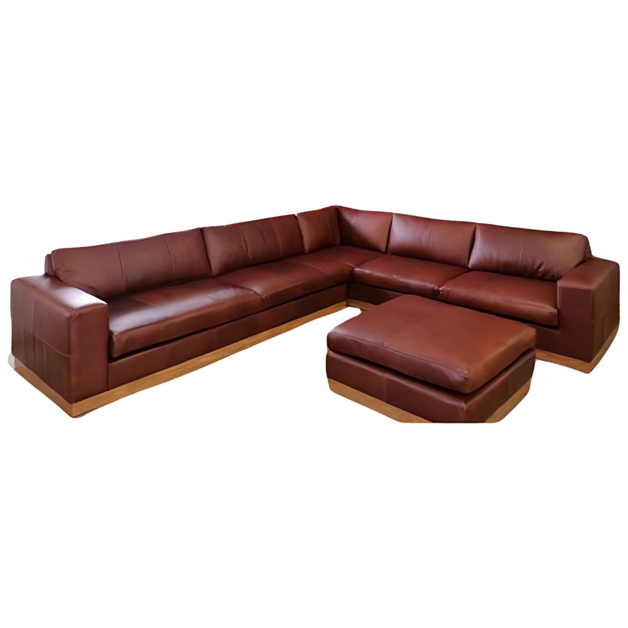 Bordeaux Genuine Leather Corner Sofa 01